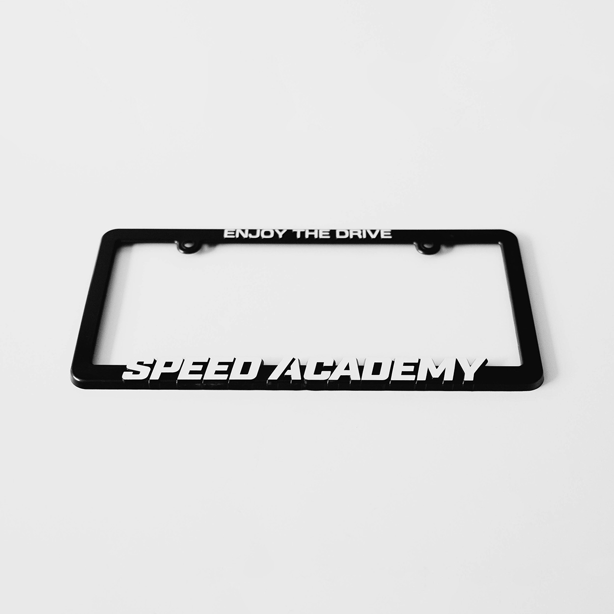 Speed Academy - Enjoy the Drive License Plate Frame
