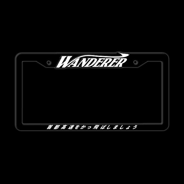 Wanderer Club License Plate Frame