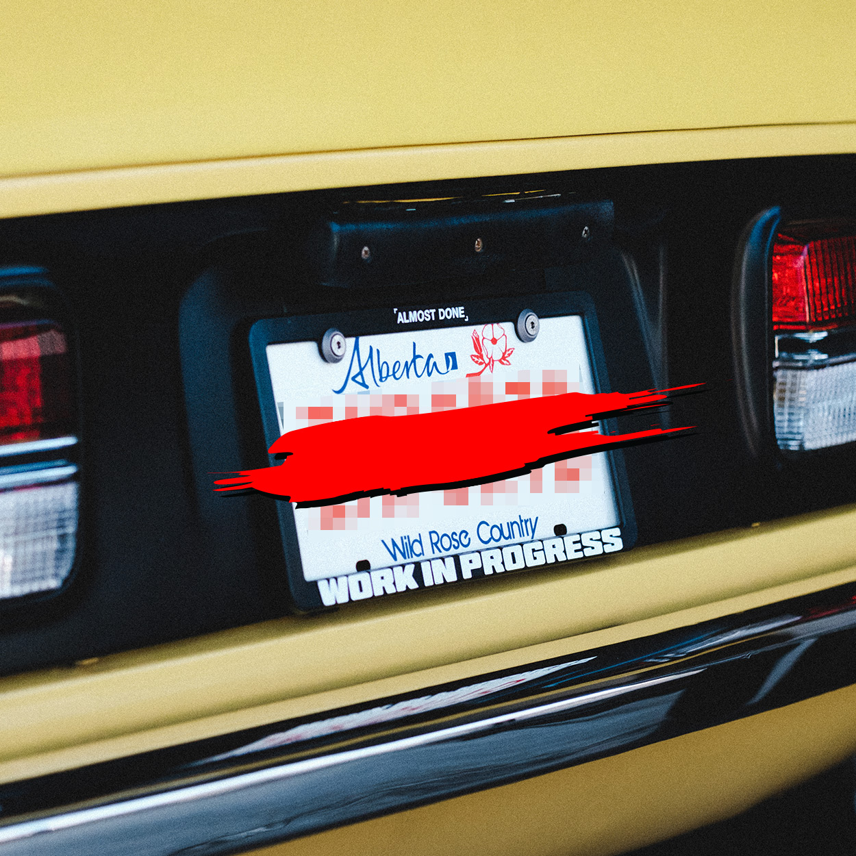 Lplpol Car Plate Frame My Other Ride is A Broom Logo License Plate Frame for American Car Standard Size 