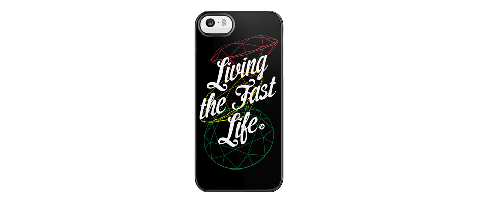 Living Fast (5/5S) Phone Case