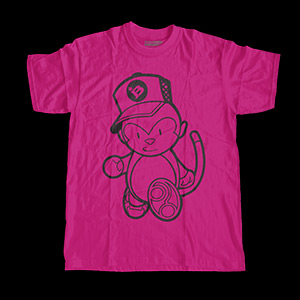 Grease Monkey (Raspberry) Shirt