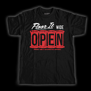 Wide Open (Black) Shirt