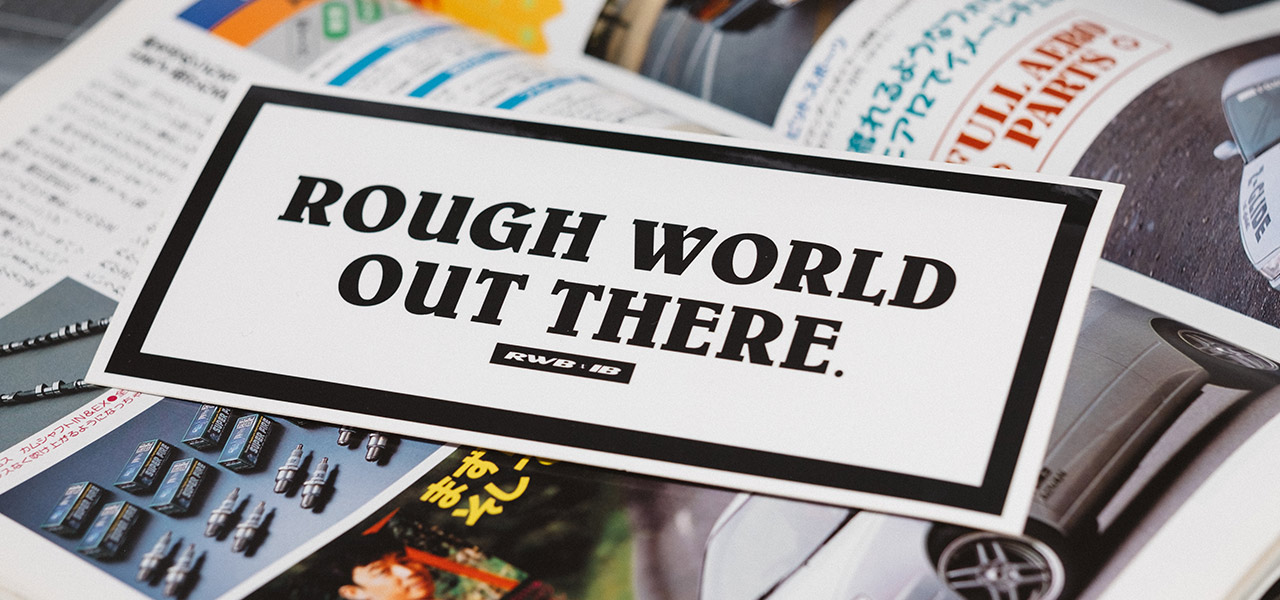 Rough World (RWB) Sticker