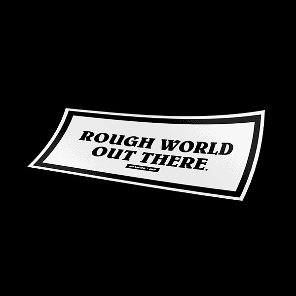 Rough World (RWB) Sticker