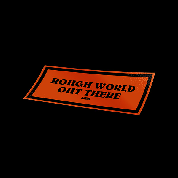 Rough World V2 Sticker