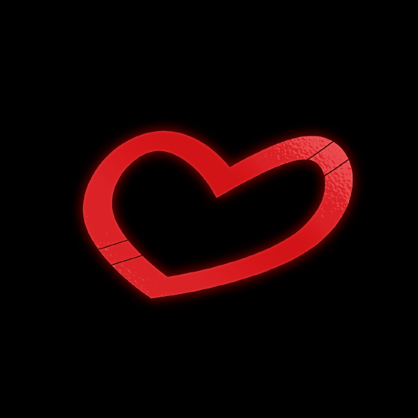 Heartbreaker Light Up Sticker
